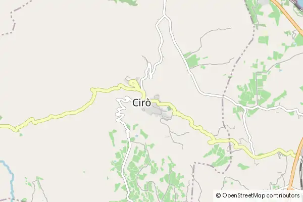 Karte Cirò