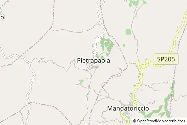 Karte Pietrapaola