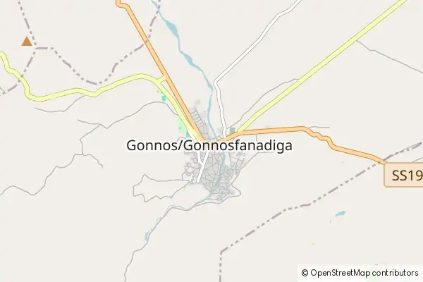 Karte Gonnosfanadiga