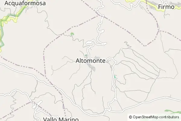 Karte Altomonte