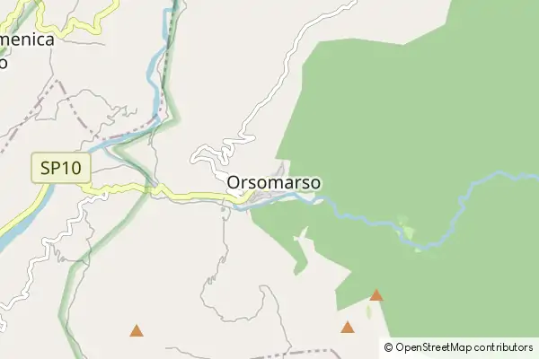 Karte Orsomarso