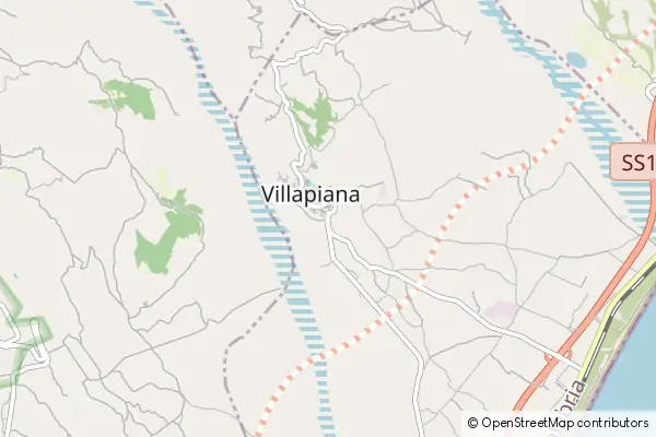 Karte Villapiana