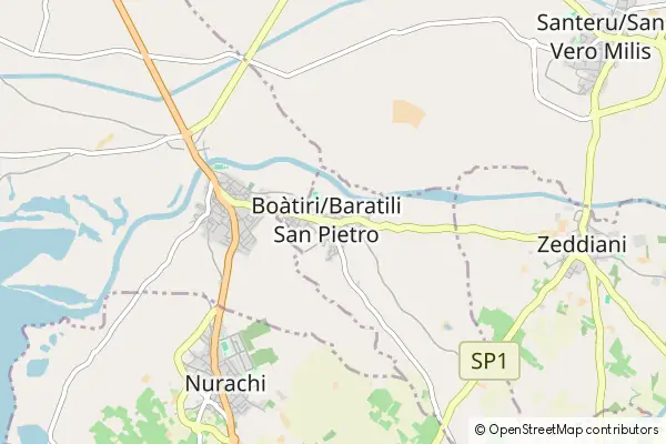 Karte Baratili San Pietro