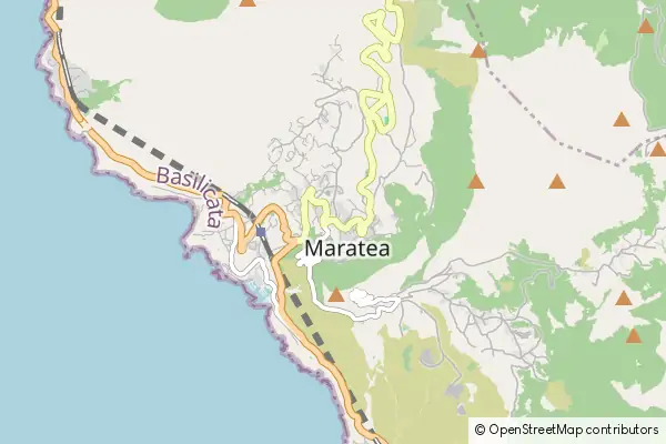 Karte Maratea