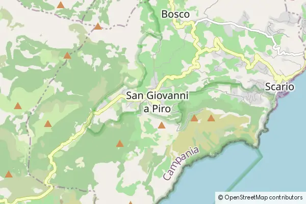 Karte San Giovanni A Piro
