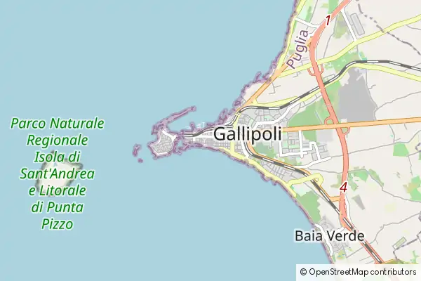 Karte Gallipoli