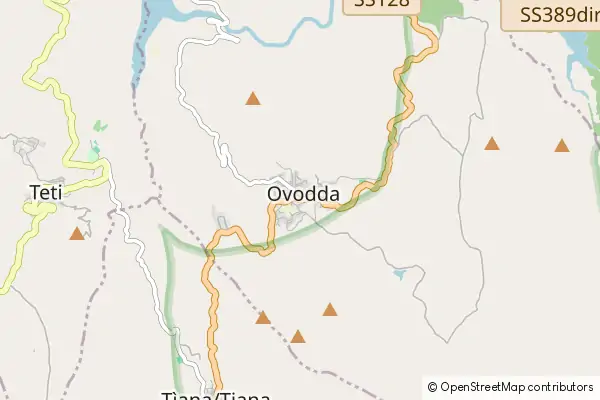 Karte Ovodda