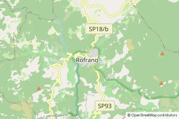 Karte Rofrano