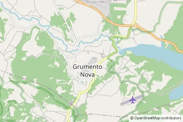 Karte Grumento Nova