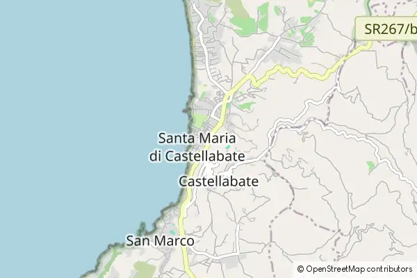 Karte Santa Maria di Castellabate