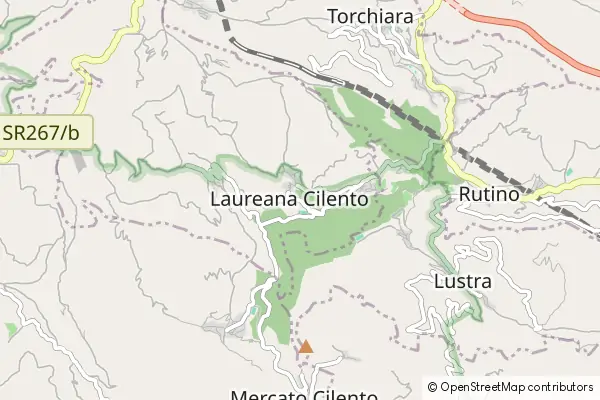 Karte Laureana Cilento