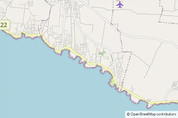 Karte Marina di Pulsano