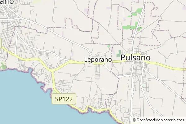 Karte Leporano