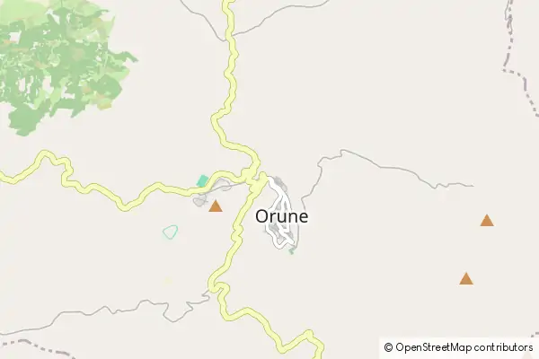 Karte Orune