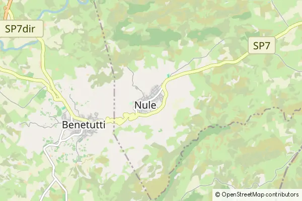 Karte Nule