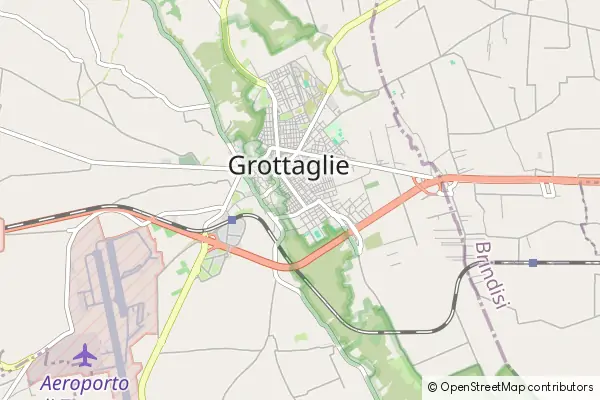 Karte Grottaglie