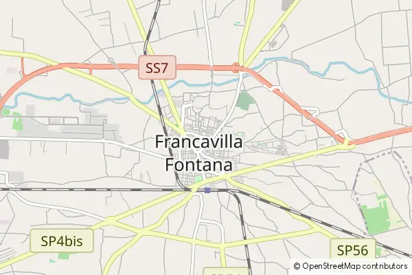 Karte Francavilla Fontana