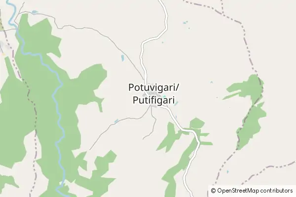 Karte Putifigari