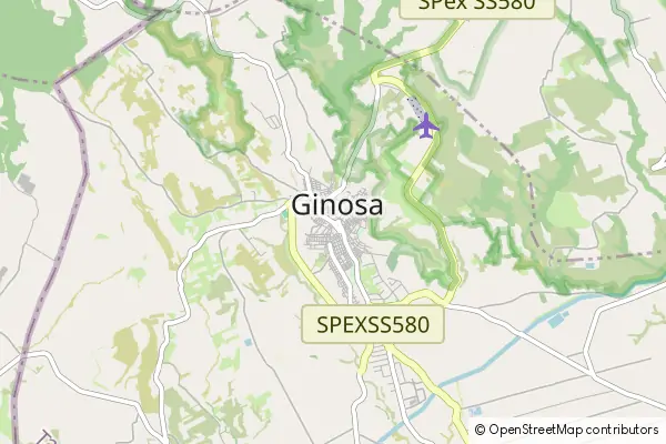 Karte Ginosa