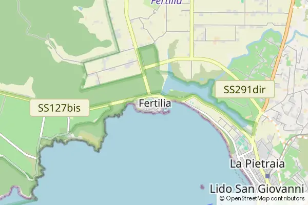 Karte Fertilia