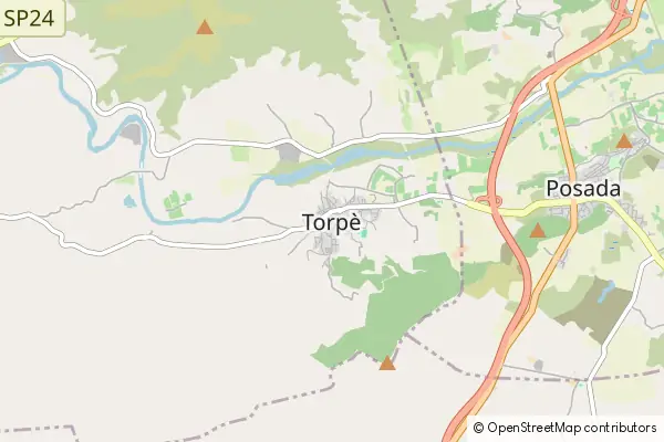 Karte Torpè