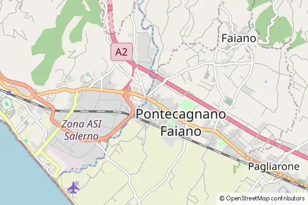 Karte Pontecagnano Faiano