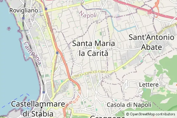 Karte Santa Maria La Carità