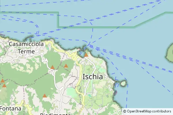 Karte Ischia