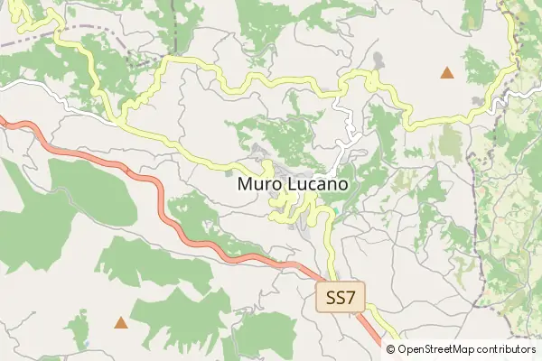 Karte Muro Lucano