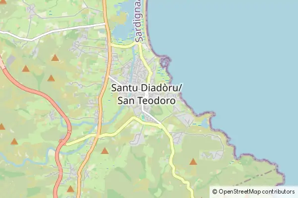 Karte San Teodoro