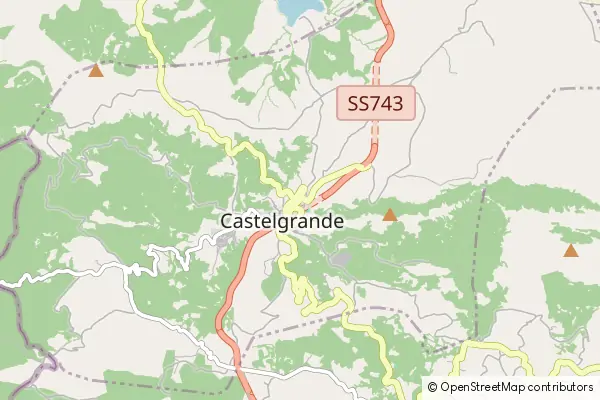 Karte Castelgrande