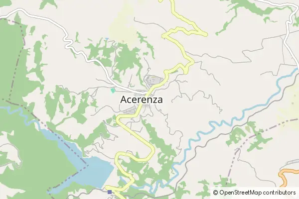 Karte Acerenza