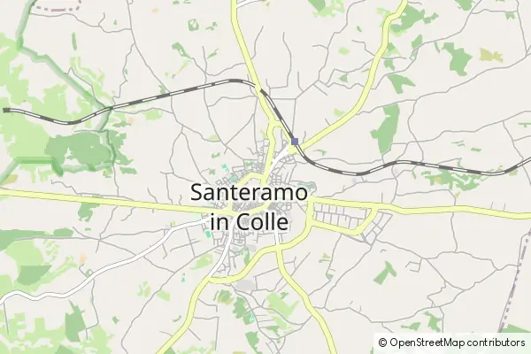 Karte: Santeramo in Colle • © OpenStreetMap contributors Karte Santeramo in Colle