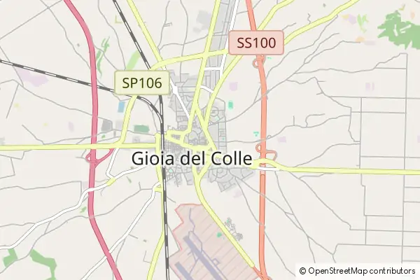 Karte Gioia del Colle