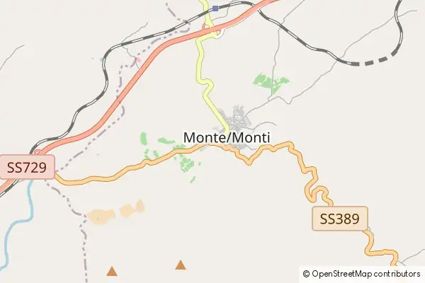 Karte Monti