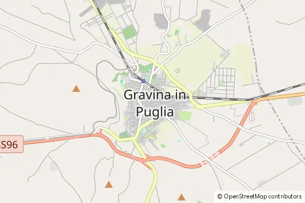 Karte Gravina in Puglia