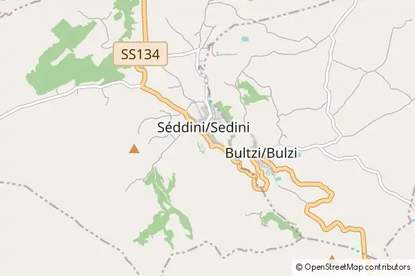 Karte Sedini