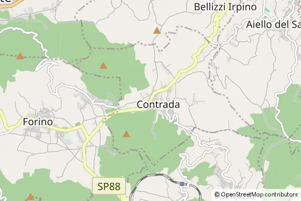 Karte Contrada