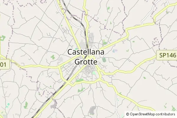 Karte Castellana Grotte