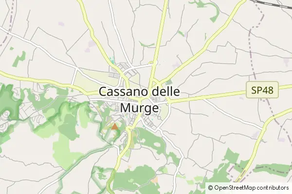 Karte Cassano delle Murge
