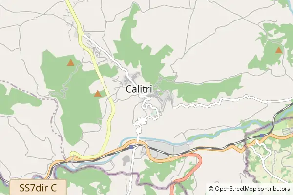 Karte Calitri