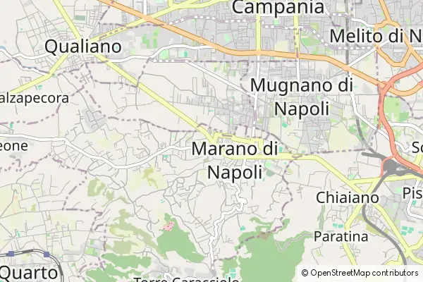 Karte Marano di Napoli