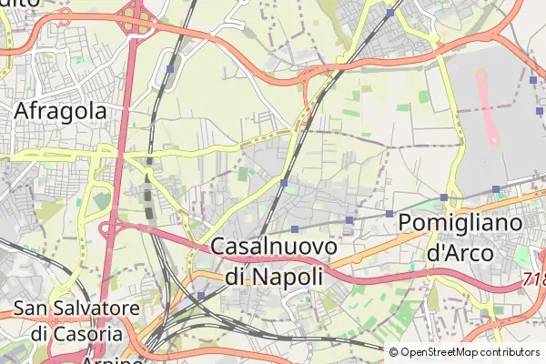 Karte Casalnuovo di Napoli