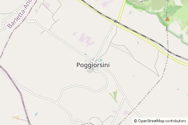 Karte Poggiorsini