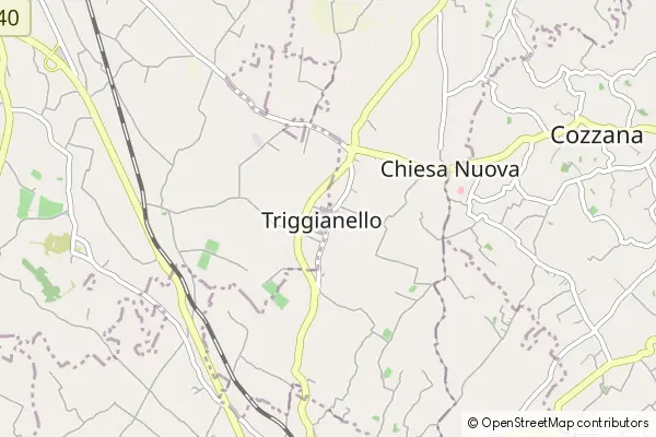 Karte Triggianello