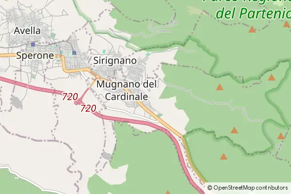 Karte: Mugnano del Cardinale • © OpenStreetMap contributors Karte Mugnano del Cardinale