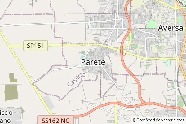 Karte Parete