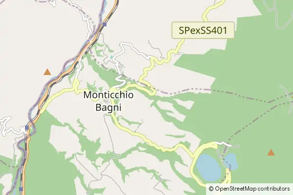 Karte Monticchio Bagni