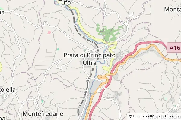 Karte Prata di Principato Ultra