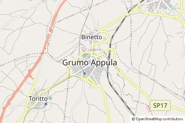 Karte Grumo Appula